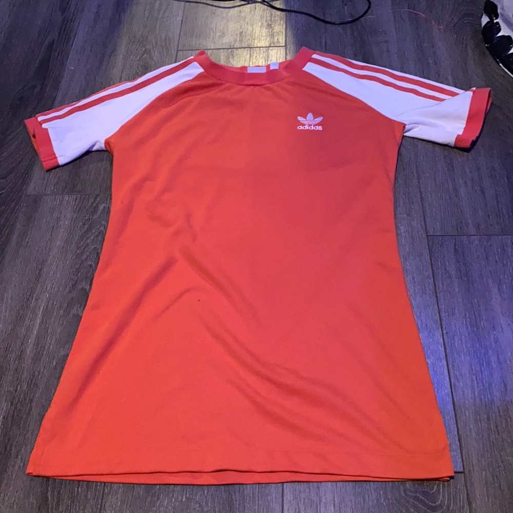 Coral dress